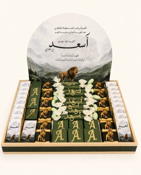 صينية توزيعات بيبي ولد